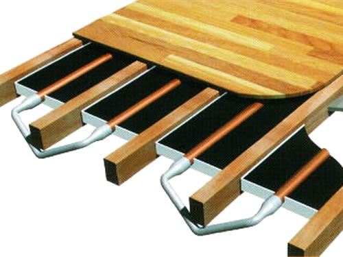 床暖房根太間設置タイプパネル